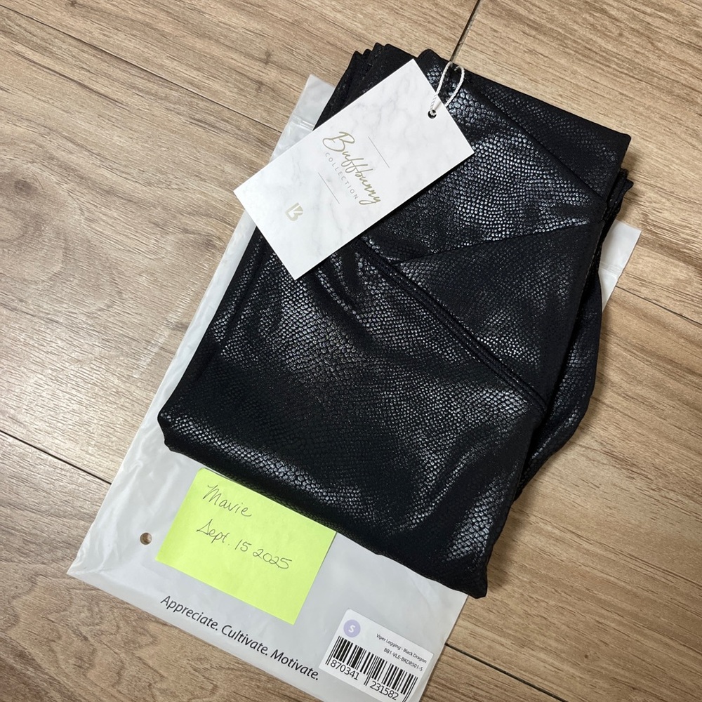 ($74) BuffBunny Viper Legging - Black Dragon - S